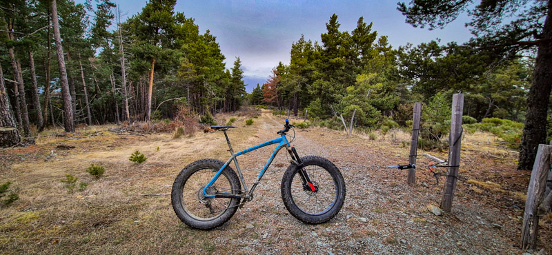 Fatbike abans de la pluja