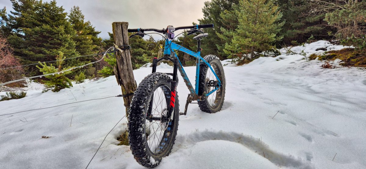 Primera de l’any amb la FatBike